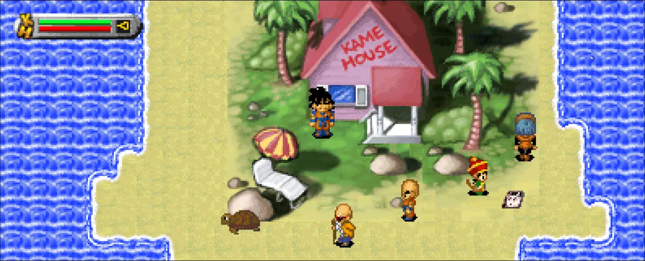 Legacy of Goku with adaptive widescreen