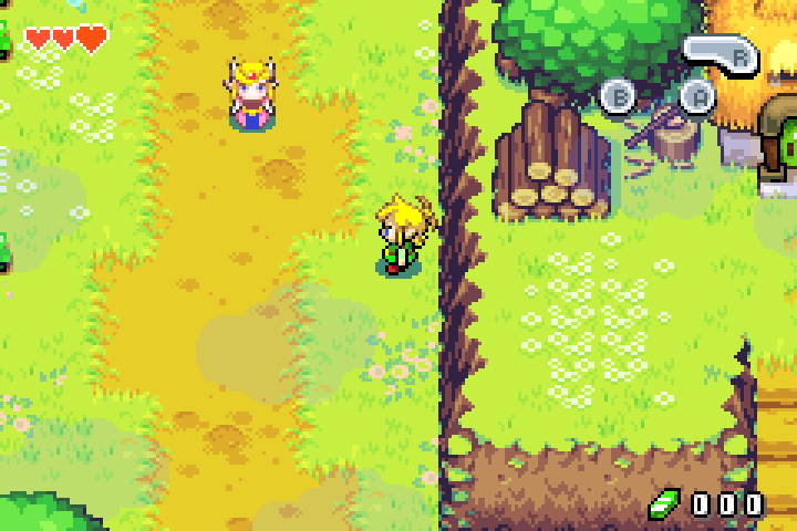 The Minish Cap at native 240x160
