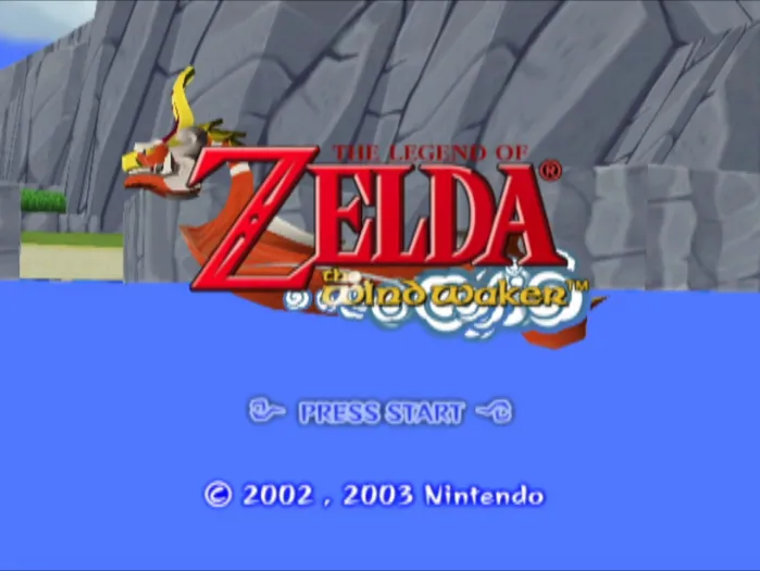 Wind Waker title screen