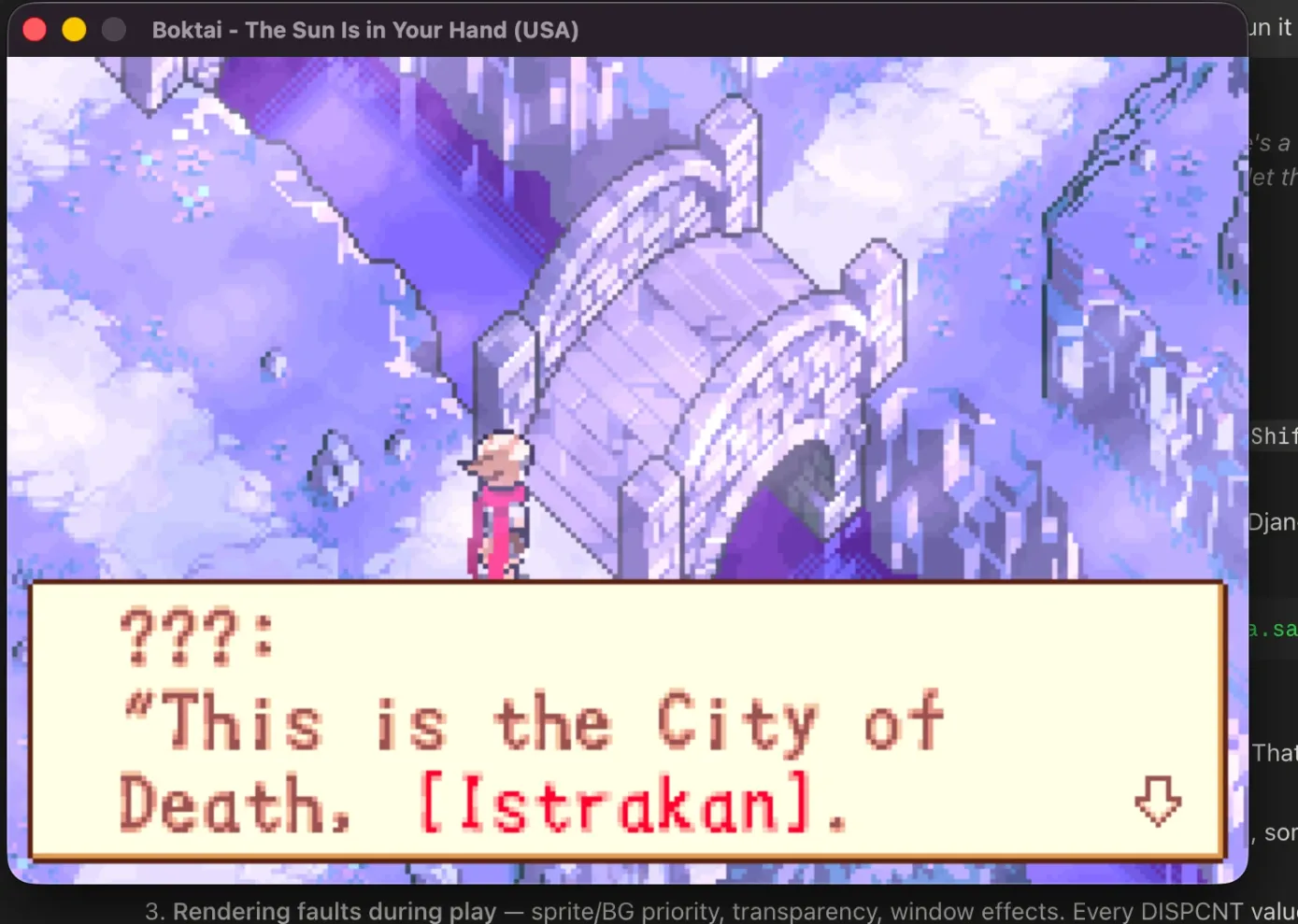 Boktai light sensor support