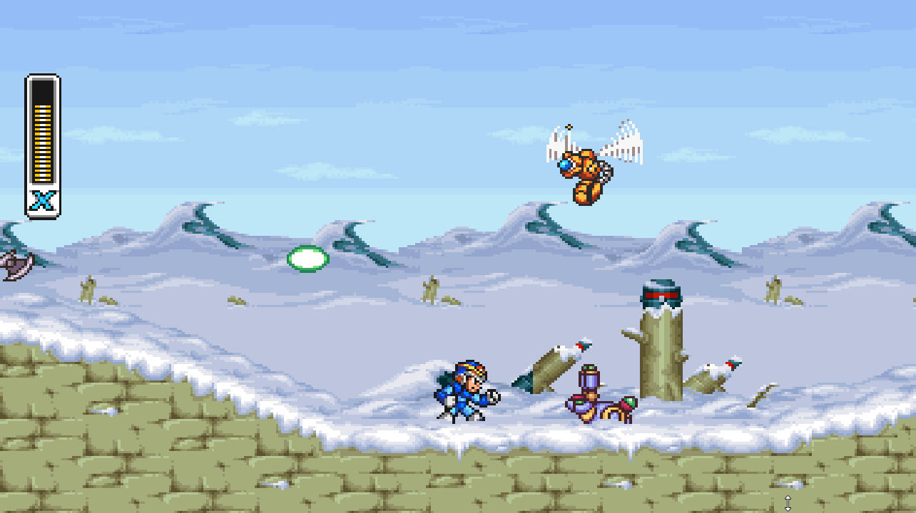 Mega Man X true widescreen