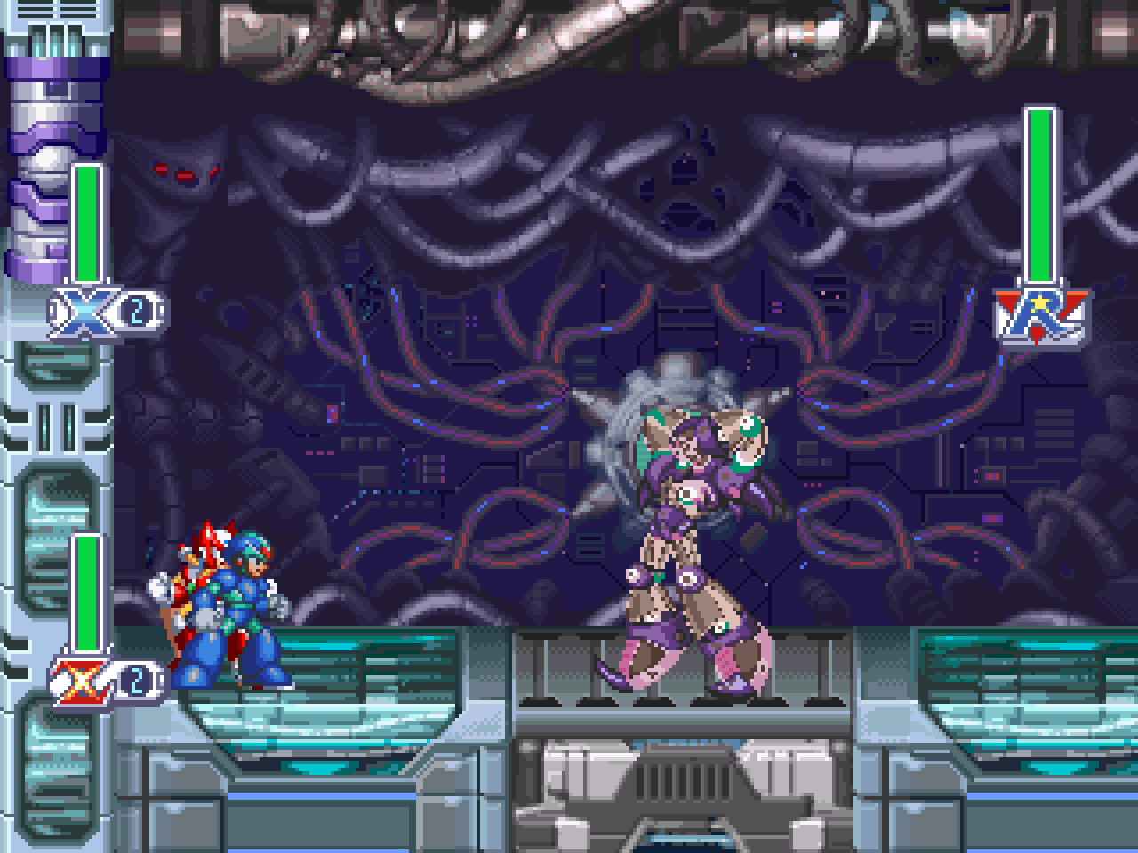 X and Zero face Iris together in the optional co-op encounter
